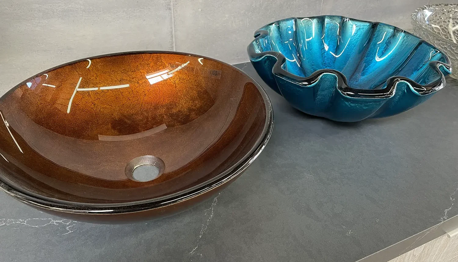 White Quartz Countertop Installation